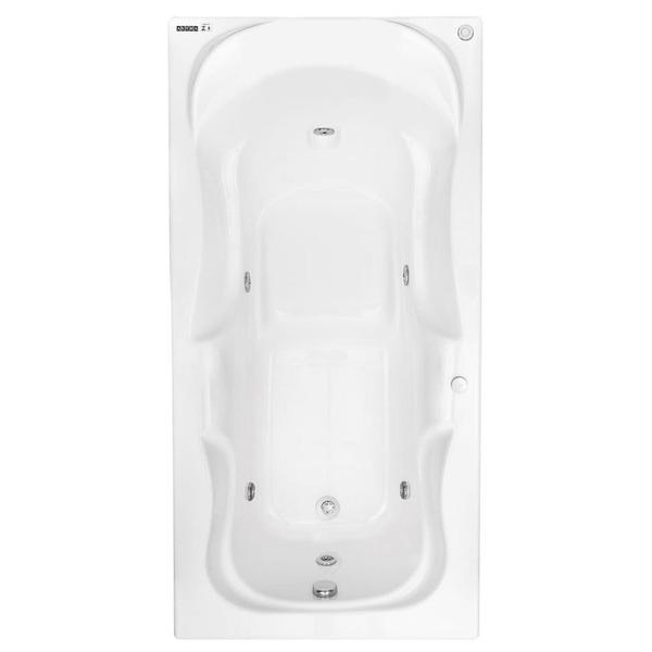 Banheira de Hidromassagem Serenade em Gel Coat Luxo 160 Cm - sem Aquecedor - Volume Ideal 180 Litros - 220V - Astra Imagem de Banheira de Hidromassagem Serenade em Gel Coat Luxo 160 Cm - sem Aquecedor - Volume Ideal 180 Litros - 220V