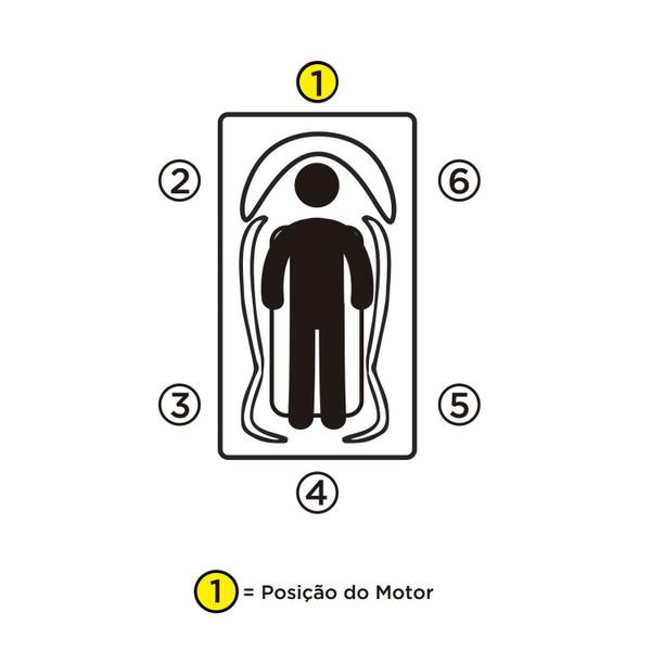 Imagem de Banheira Hidromassagem Astra Box Luxo 120cmx80cmx40cm - 04 Jatos Gel Coat P1 Com Aquecedor 110V