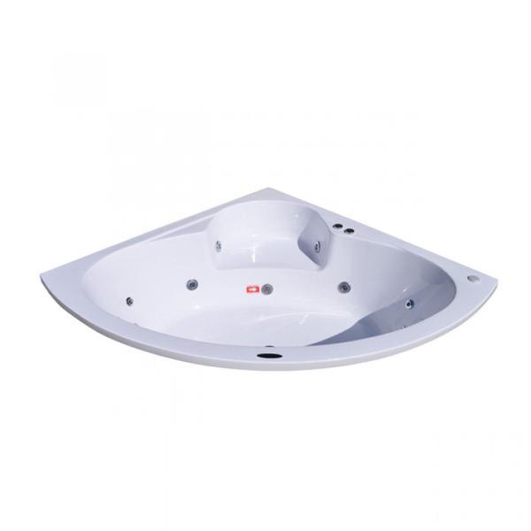 Banheira Hidromassagem Astra Copacabana Super Luxo 143cmx189cmx43cm - 04 Jatos Acrílico P2 Sem Aquecedor 110V Imagem de Banheira Hidromassagem Astra Copacabana Super Luxo 143cmx189cmx43cm - 04 Jatos Acrílico P2 Sem Aquecedor 110V