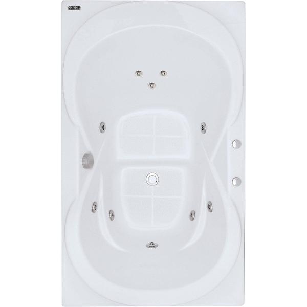 Imagem de Banheira Hidromassagem Astra Due Gran Luxo 170cmx90cmx44cm - 05 Jatos Acrílico P4 Sem Aquecedor 110V