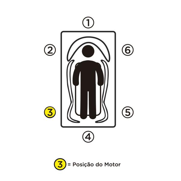 Imagem de Banheira Hidromassagem Astra Due Luxo 150cmx90cmx44cm - 04 Jatos Branco Gel-Coat P3 com Aquecedor 220V