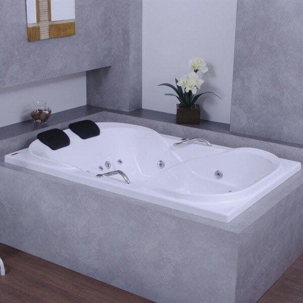 Banheira Hidromassagem Astra Due Maggiore Super Luxo 180cmx120cmx44cm - 06 Jatos Acrílico P1 Com Aqu Imagem de Banheira Hidromassagem Astra Due Maggiore Super Luxo 180cmx120cmx44cm - 06 Jatos Acrílico P1 Com Aqu