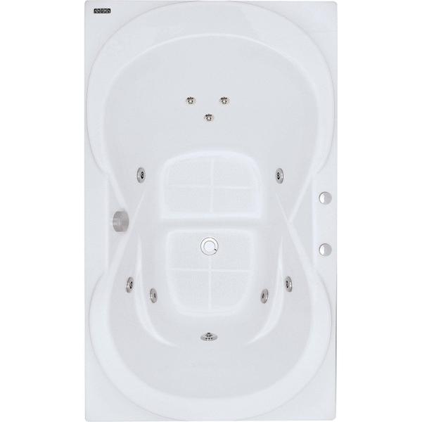 Banheira Hidromassagem Astra Due Super Luxo 180cmx90cmx44cm - 04 Jatos Acrílico P4 Sem Aquecedor 220V Imagem de Banheira Hidromassagem Astra Due Super Luxo 180cmx90cmx44cm - 04 Jatos Acrílico P4 Sem Aquecedor 220V