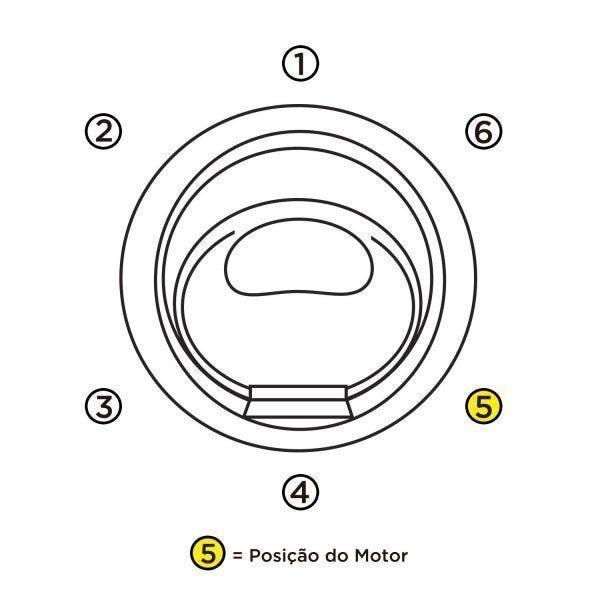 Imagem de Banheira Hidromassagem Astra Firenze Luxo 150cmx150cmx45cm - 06 Jatos Gel Coat P5 Sem Aquecedor