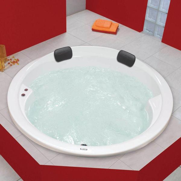 Banheira Hidromassagem Astra Firenze Luxo 180cmx180cmx45cm - 04 Jatos Acrílico P3 Com Aquecedor 220V Imagem de Banheira Hidromassagem Astra Firenze Luxo 180cmx180cmx45cm - 04 Jatos Acrílico P3 Com Aquecedor 220V