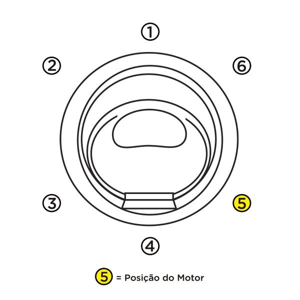 Imagem de Banheira Hidromassagem Astra Firenze Luxo 180cmx180cmx45cm - 04 Jatos Acrílico P5 Com Aquecedor 110V