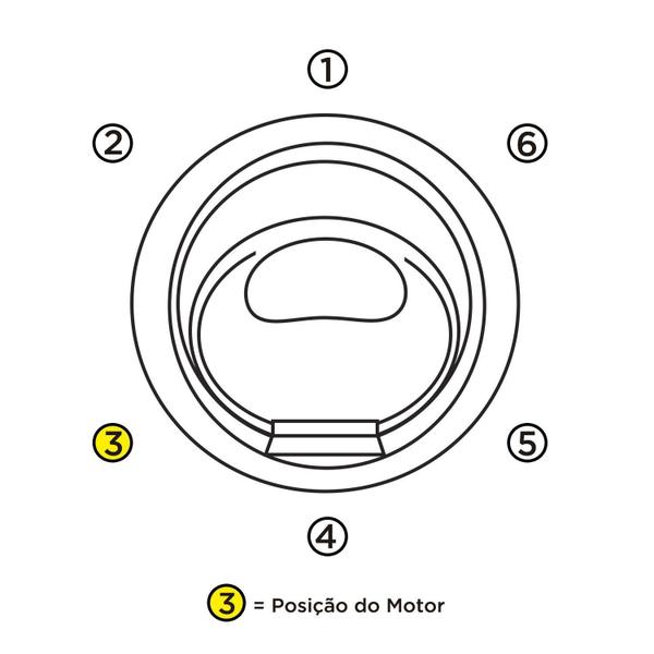 Imagem de Banheira Hidromassagem Astra Hexa Luxo 180cmx180mx50cm - 04 Jatos Branco Gel-Coat P3 com Aquecedor 110V