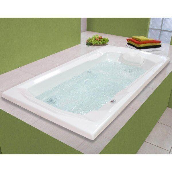 Imagem de Banheira Hidromassagem Astra Prima Luxo 150cmx90cmx44cm - 04 Jatos Branco Gel-Coat P1 Sem Aquecedor