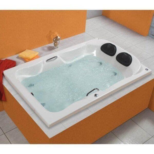 Imagem de Banheira Hidromassagem Astra Serenade Maggiore Gran Luxo 180cmx120cmx48cm - 08 Jatos Gel Coat P1 Sem