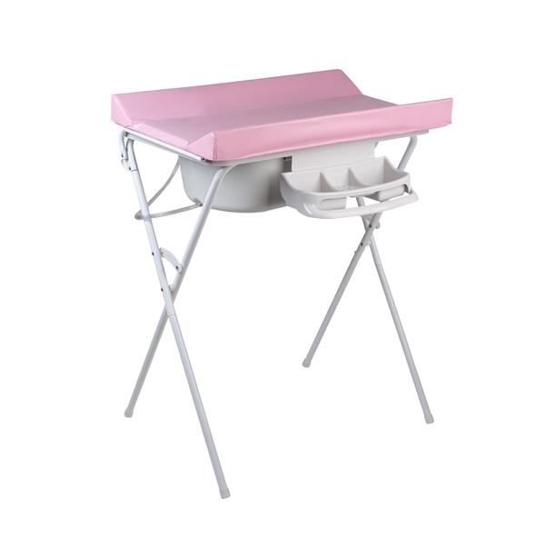 Banheira Luxo com suporte dobrável, trocador e saboneteira, tanque 25 L, até 30Kg - Hercul... Banheira Luxo com suporte dobrável, trocador e saboneteira, tanque 25 L, até 30Kg - Hercul...