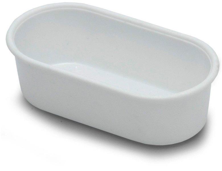 Banheira P/ Passarinho Aves Oval Leitosa Grande 12 Un - CHRISTINO Imagem de Banheira P/ Passarinho Aves Oval Leitosa Grande 12 Un