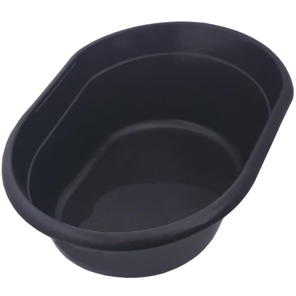 Imagem de Banheira para Gato Plástico Caixa de Areia Sanitário Banheiro Furacão Pet Glamour Black