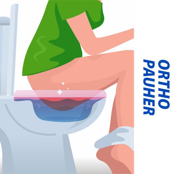 Imagem de Banheira Portátil Banho de Assento com Bomba Manual Ortho Pauher