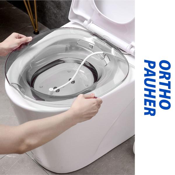 Banheira Portátil Banho de Assento com Bomba Manual Ortho Pauher Imagem de Banheira Portátil Banho de Assento com Bomba Manual Ortho Pauher