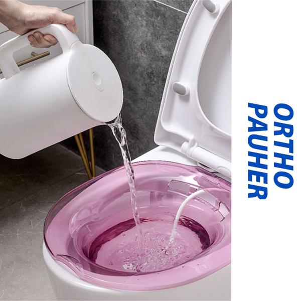 Banheira Portátil Banho de Assento com Bomba Manual Ortho Pauher Imagem de Banheira Portátil Banho de Assento com Bomba Manual Ortho Pauher