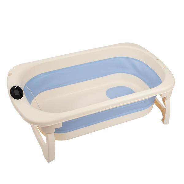 Banheira Portátil Infantil Com Termômetro Digital para bebe - Clube kids baby Banheira Portátil Infantil Com Termômetro Digital para bebe - Clube kids baby