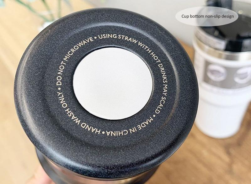 Banheiras de café garrafa de água de viagem Caneca de vácuo Garrafa Térmica Garrafa Garrafa Hot Thermos Cups com Tampa e Palha Garrafa Termica Frascos de vácuo e termoses (branco) - HTTN Imagem de Banheiras de café garrafa de água de viagem Caneca de vácuo Garrafa Térmica Garrafa Garrafa Hot Thermos Cups com Tampa e Palha Garrafa Termica Frascos de vácuo e termoses (branco)