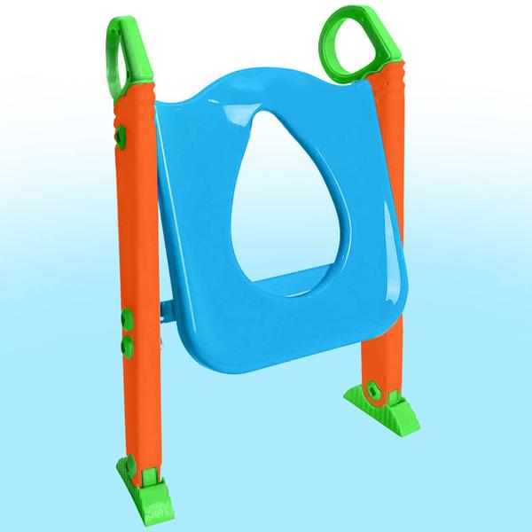 Imagem de Banheiro Potty Training Seat com escada para crianças e bebês