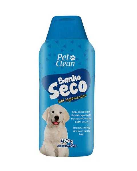 Imagem de Banho A Seco Gel Higienizador Caes Pets 300g C/ Perfume