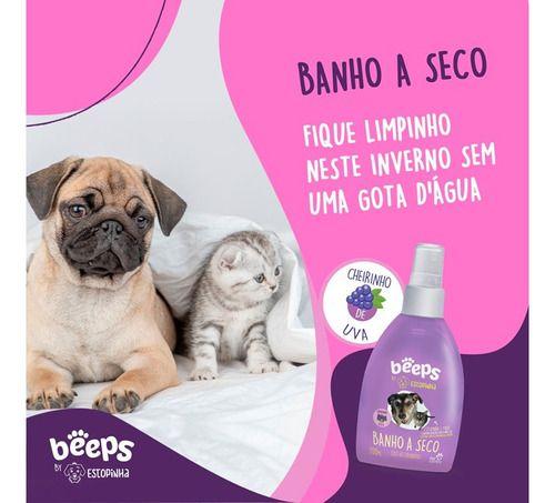 Imagem de Banho A Seco Pet Society Beeps Para Cães E Gatos - 200 Ml