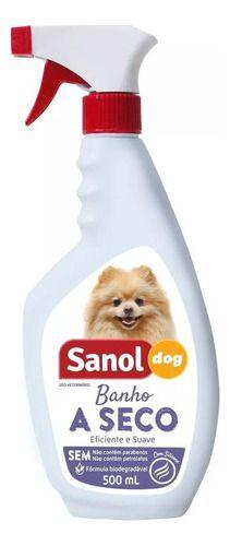 Imagem de Banho A Seco Sanol Dog Cachorro - Cães 500ml Pet