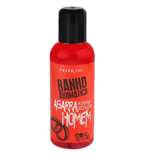 Imagem de Banho Aromático Agarra Homem Atrai e Seduz 120ml