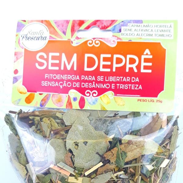 Imagem de Banho Sem Depre Ervas Proteção Espiritual Completo Kit 3 Und