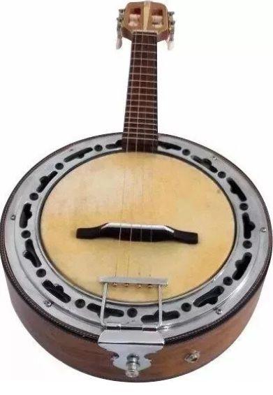 Banjo Alto Elétrico Natural Fosco - Toks 110 Imagem de Banjo Alto Elétrico Natural Fosco - Toks 110