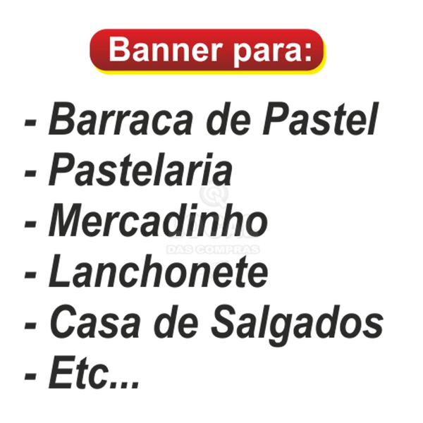 Imagem de Banner Caldo de Cana 60cm x 90cm- Pastelaria - Feiras em Geral