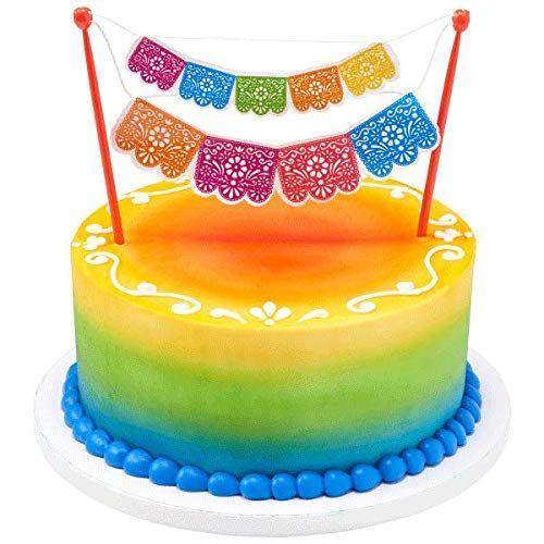 Imagem de Banner do Cake Topper DeCoPac Mexican Fiesta Picado