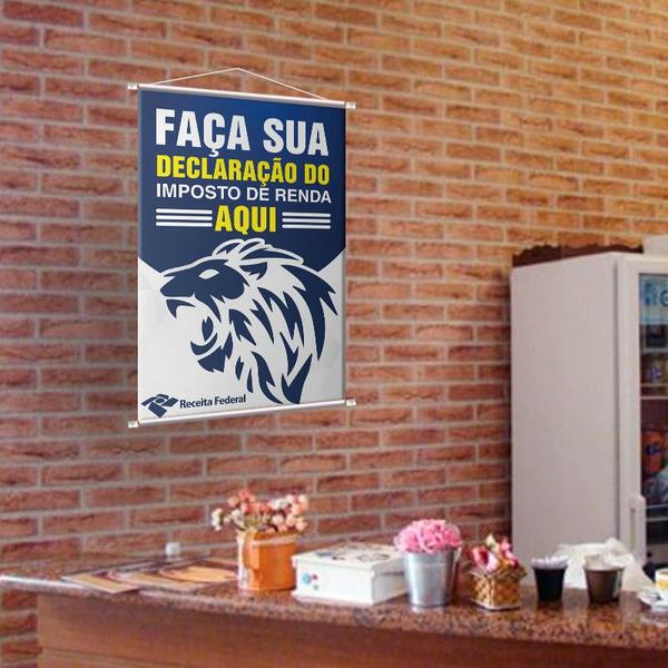 Imagem de Banner Imposto De Renda Declaração Leão Em Alta Qualidade