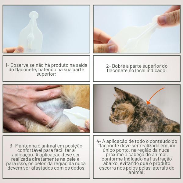 Imagem de Banni 3 Antipulgas Para Gatos Até 2,5kg 0,3ml