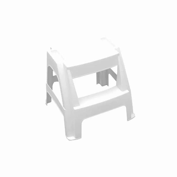 Banqueta Banquinho Escada Plástica Reforçada 2 Degraus Domestica Paiva Tramontina Até 120 Kg Imagem de Banqueta Banquinho Escada Plástica Reforçada 2 Degraus Domestica Paiva Tramontina Até 120 Kg