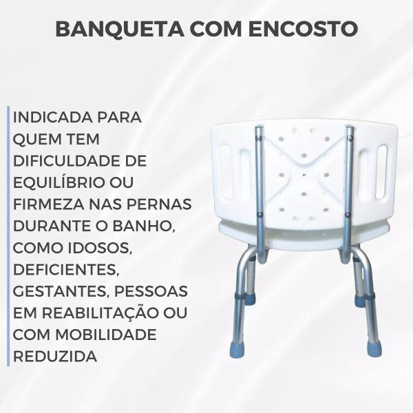 Imagem de Banqueta De Banho Geriátrica Para Idoso