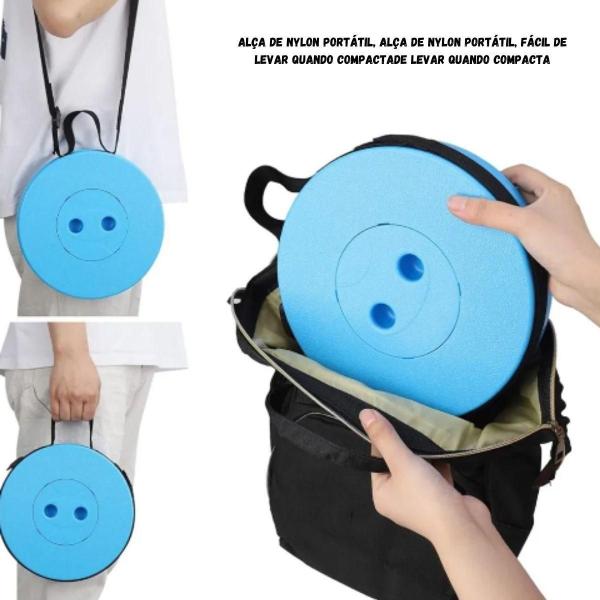 Imagem de Banqueta Dobrável Retrátil Mochila