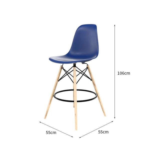 Imagem de Banqueta Eames DSW Azul