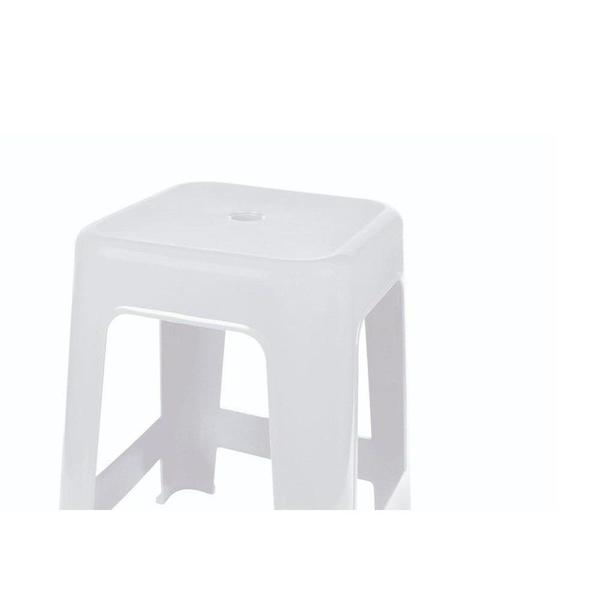 Imagem de Banqueta Plastica Mor Branca 120Kg 15151111