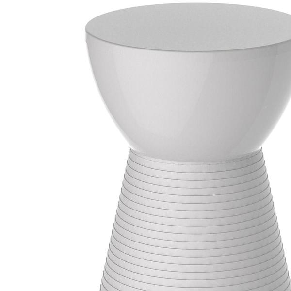 Banqueta Sili Polipropileno Branco - 25655 - Sun House Imagem de Banqueta Sili Polipropileno Branco - 25655