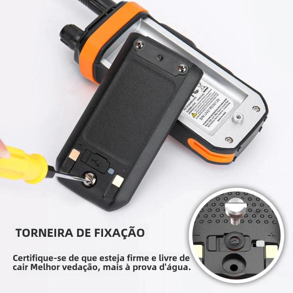 Imagem de Baofeng UV-21 pro V2 Air Band Walkie Talkie AM Tipo-C Frequência De Cópia Sem Fio Ham Radio