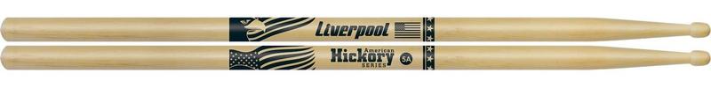 Imagem de Baqueta Liverpool American Hickory 5A ponta de madeira - HY-5AM