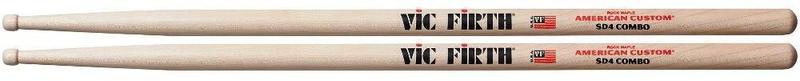 Imagem de Baqueta Vic Firth American Custom Maple SD4 Combo Padrão 7A (1926) Mais Leve e Confortável