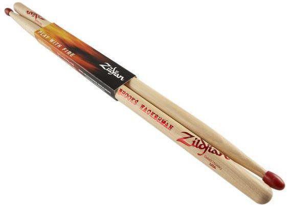 Imagem de Baqueta Zildjian ASBW brooks wackerman ponta de nylon