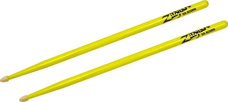 Imagem de Baquetas Avedis Zildjian Company 5A Acorn Neon Yellow