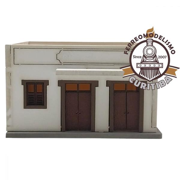 Imagem de Bar de Esquina Branco Ferromodelismo Ho 1:87 - Dio Maquetes 87173  Dio Maquetes Modelismo 