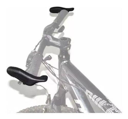 Imagem de Bar End Chifre Bike Absolute Ergonomic 126mm Preto Conforto