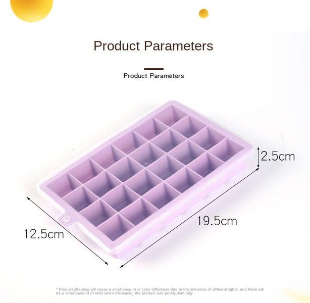 Imagem de Bar Summer Silicone 24 Grid Ice Tray Mold Roxo