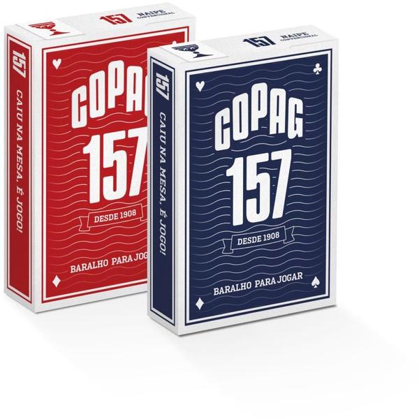 Baralho 157 Couche 275G - Copag Imagem de Baralho 157 Couche 275G