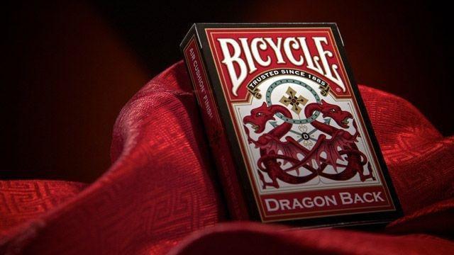 Imagem de Baralho Bicycle Dragon Red