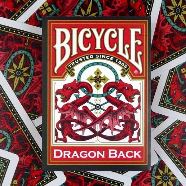 Imagem de Baralho Bicycle Dragon Red