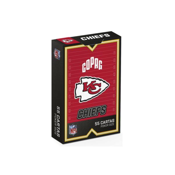 Imagem de Baralho Cartas Colecionador Edição Kansas City Chiefes Copag